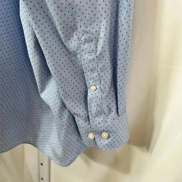Fairlane Size XXL Short Non Iron Stretch Men’s Long Sleeve Shirt Business Office - Picture 5 of 15